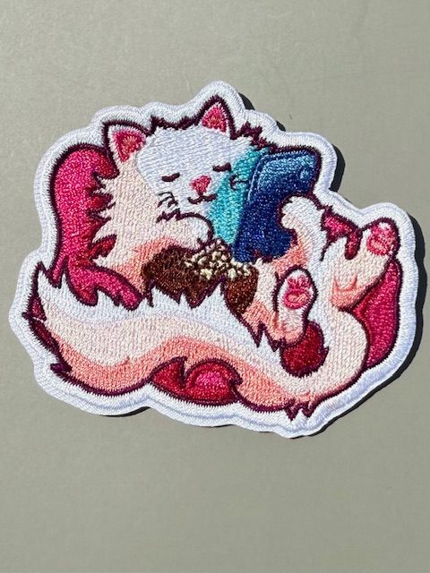 Snack Chat Cat Patch