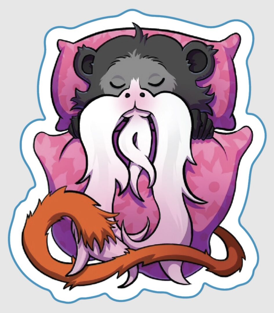 Tamarin Sticker