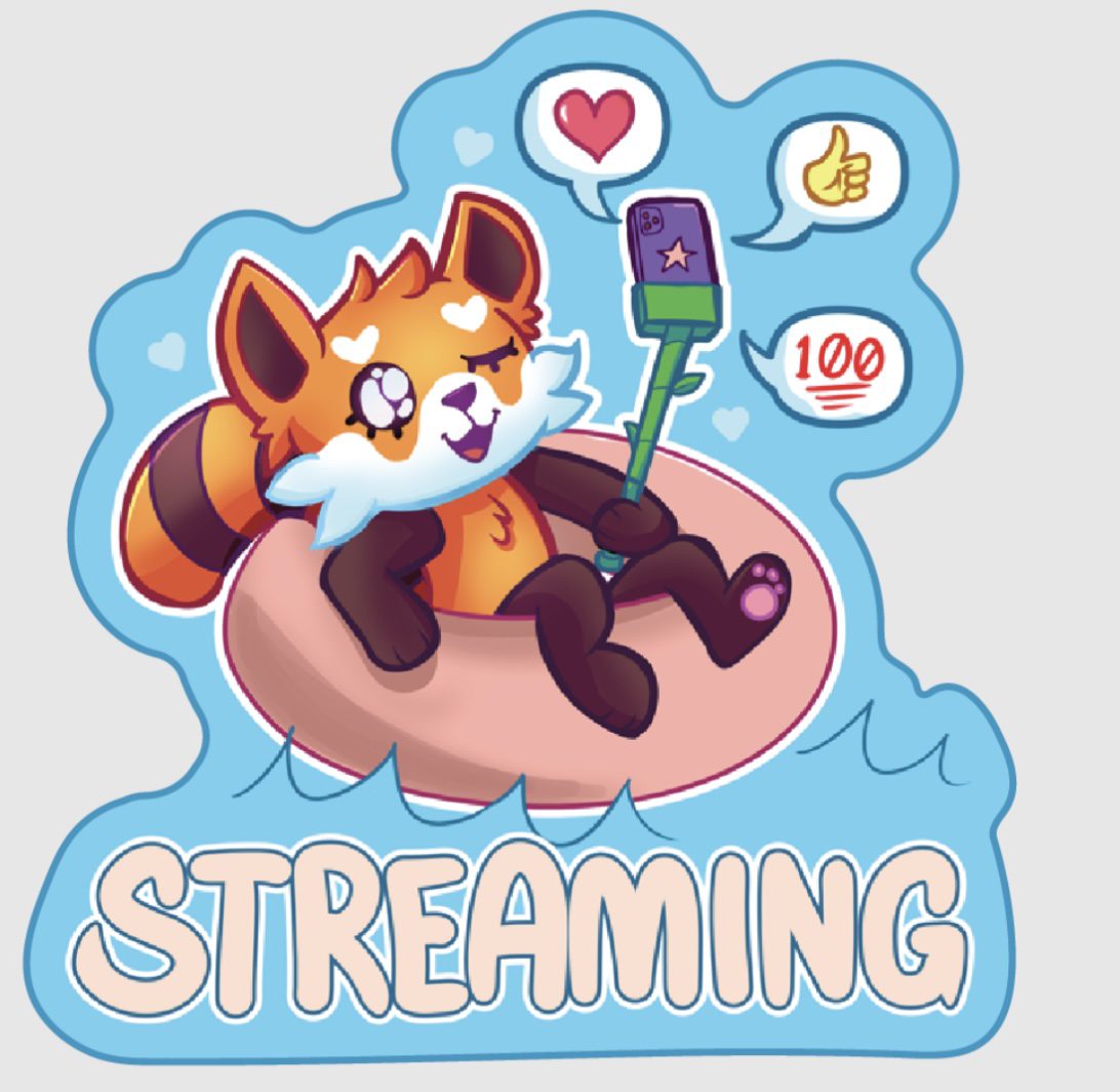Red Panda Sticker